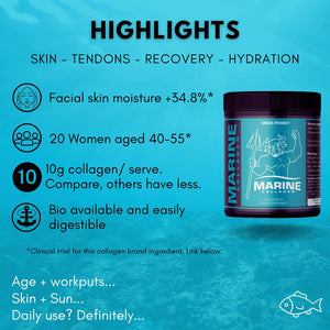 4 PACK MARINE COLLAGEN PEPTIDE (60-120)