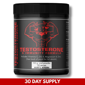 TESTOSTERONE & IMMUNITY FORMULA (30)