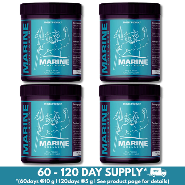 4 PACK MARINE COLLAGEN PEPTIDE (60-120)