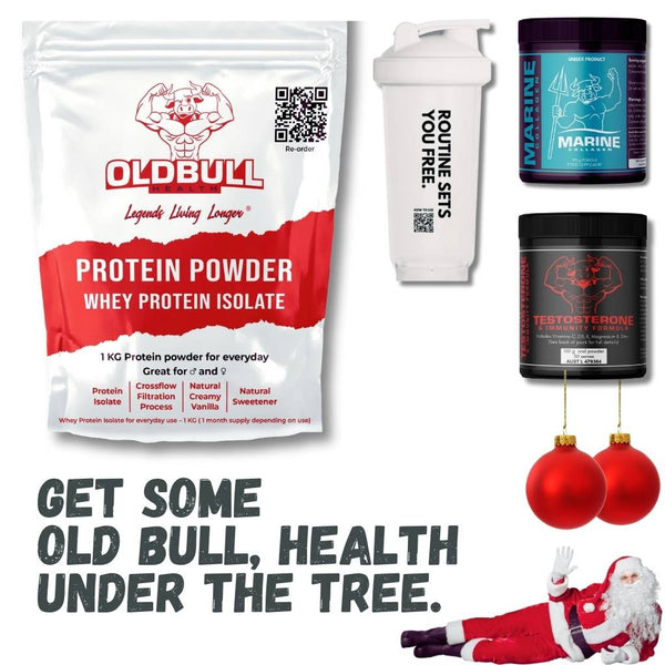 This XMAS. Give some Old Bull, Health.