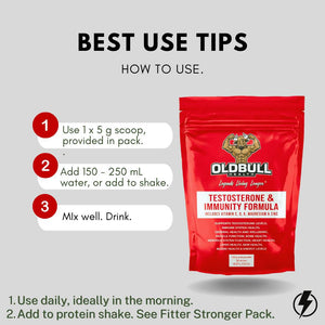 TESTOSTERONE & IMMUNITY FORMULA (30)