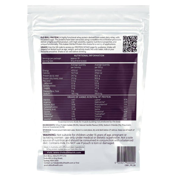 WPI CREAMY VANILLA PROTEIN